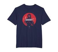 Call of Duty: Modern Warfare 2 Ghost Red Spotlight Shot Camiseta, Hombre Tallas Grandes, Azul Marino, 5X Alto