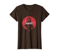 Call of Duty: Modern Warfare 2 Ghost Red Spotlight Shot Camiseta, Mujer, Marrón, S