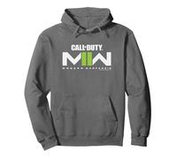 Call of Duty: Modern Warfare 2 Official Video Game Logo Sudadera con Capucha, Unisex para Adultos, Asfalto, XXL