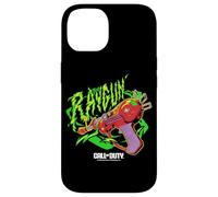 Call Of Duty RayGun Neon Green Fire Retro Logo Carcasa para iPhone 14