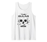 Call of Duty The Gulag Cracked Skull Video Game Camiseta sin Mangas