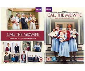 Call the Midwife Series 1-6 Complete Collecton of the Award-winning BBC drama + Christmas Specials + Behind-the-scenes features + Interviews with the cast and crew