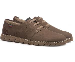 Callaghan 43200 Boston Viz Zapatillas Deportivas Hombre Cordones Elástico Taupe