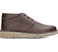 Callaghan - Botín de piel con cordones, suela de goma,cuña,color liso,clásica,sencilla, para: Hombre color: MARRON talla:44