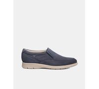 Callaghan Mocasines de hombre en piel con sistema Adaptaction. Azul marino 43