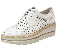 Callaghan Party Line, Zapatos de Cordones Derby Mujer, Plateado (Plata 1), 39 EU