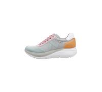 Callaghan - Zapatillas Deportivas con Cordones,Suela Blanca de Goma,Sneakers,Casual,de Piel,Ante, para: Mujer Color: Menta Talla:41