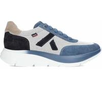 Callaghan - Zapato Deportivo Casual de Piel,con Cordones y Suela Ancha de Goma,Sneakers,Deportivas,Zapatillas, para: Hombre Color: Ocean Talla:43