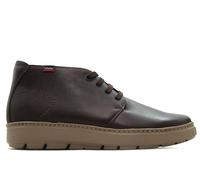 CALLAGHAN - Zapato Abotinado de Piel, caña Baja, Cordones Planos, Suela extralight de Goma, para: Hombre Color: Marron Talla:39