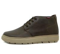 CALLAGHAN - Zapato Abotinado de Piel, caña Baja, Cordones Planos, Suela extralight de Goma, para: Hombre Color: Marron Talla:41