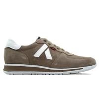 Callaghan - Zapato Casual de Cordones,con Suela de Goma,Liso,en Piel de Ante,Plantilla Extraible para: Hombre Color: Piedra Talla:44