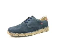 Callaghan Zapato Casual de Nobuk con Suela de Goma - 65201 para: Hombre Color: Azul Talla: 42