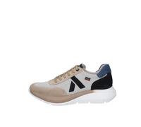 Callaghan - Zapato Deportivo Casual de Piel,con Cordones y Suela Ancha de Goma,Sneakers,Deportivas, para: Hombre Color: Piedra Talla:41