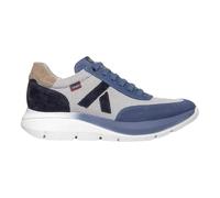 Callaghan - Zapato Deportivo Casual de Piel,con Cordones y Suela Ancha de Goma,Sneakers,Deportivas,Zapatillas, para: Hombre Color: Ocean Talla:41