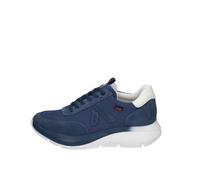 Callaghan - Zapato Deportivo Casual de Piel,de Cordones elástico,Suela de Goma,Sneakers,Piel y Tela,Rejilla para: Hombre Color: Ocean Talla:41