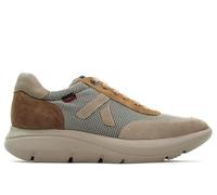 CALLAGHAN - Zapato Deportivo Casual de Piel y Tela,Rejilla,Sneakers con Cordones y Suela de Goma para: Hombre Color: Testa Talla:40