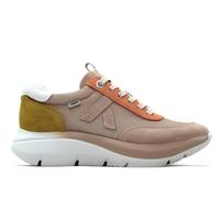 Callaghan - Zapato Deportivo Casual,Sneakers de Cordones,Zapatillas con cuña y Plataforma,Piel y Rejilla,Ante para: Mujer Color: Pink Talla:41