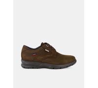 Callaghan Zapatos de cordones de hombre en piel con sistema Adaptaction. Marrón oscuro 46