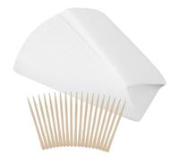 CALLARON 1 Juego De Tiras De Cera Para Depilación Kit De Depilación Casera De Madera Para Cera Depilatoria