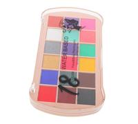 CALLARON 1 Juego Pinturas Faciales Kits De Pintura De La Cara Face Painting Kit Pintura Facial Activada Con Agua Pintura De Acuarela Iridiscente Maquillaje Cosplay Polvo De Pigmento Rosa