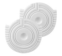 CALLARON 1 Par Adhesivos antideslizantes para pie reparar Protección invisible para el talón de los zapatos protector único del zapato reparación del talón del zapato caucho