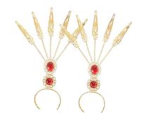 CALLARON 1 Par joyería moisennette racimos de pestañas marrones muñeca bohemia joyas garras de los dedos pulsera con uñas manual accesorios danza india Perder Acrílico