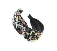 CALLARON 1 Pieza Banda para el cabello a escala de peces anudado Diadema elegante diadema de accesorios para el cabello para mujeres diadema anudada diadema de cristal aro