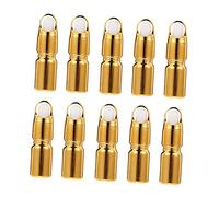 CALLARON 10 Botellas Vacías de Vidrio para Aceites Esenciales 5Ml Diseño Antideslizante Reutilizables para Aromaterapia Viaje y Almacenamiento Tapa a