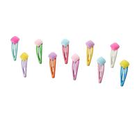 CALLARON 10 piezas Clips para Pelo Candy Color Pequeñas Horquillas Antideslizantes para Niñas Accesorios Ligeros y Cómodos para Peinados Diarios