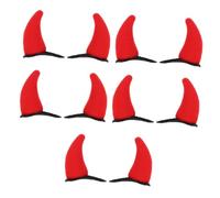 CALLARON 10 piezas Horquillas de Cuernos de para Halloween Clips de Pelo Góticos para Mujeres y Niñas Accesorios de Cosplay Ligeros y Duraderos
