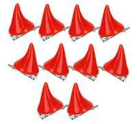 CALLARON 10 piezas Horquillas Pequeño Fluorescentes para Halloween Accesorios Cosplay Punk para Fiestas y Disfraces