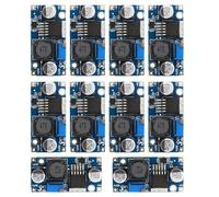 CALLARON 10 Piezas Módulo Buck No Aislado de Regulación, Módulo Convertidor de Potencia Ajustable, Reductor de Voltaje 3a, PCB Azul, para Suministro de Equipos de Comunicación y Fuente