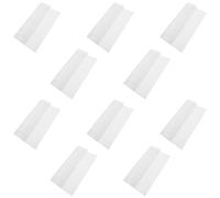CALLARON 10 Tapetes de Silicona Blancos Malla Transpirable y Superficie Plana Estabilizada para Proyectos Creativos y Uso en Electrodomésticos de Cocina