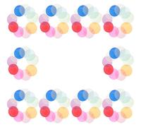 CALLARON 100 Piezas de Discos de Conchas Naturales 5X5Cm para Colgantes y Carillones de Viento, Ideales para Manualidades y Decoración Marina