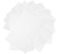 CALLARON 100 Unidades Cojín Absorbente de Papel para Jaula de Loros, Bandeja Desechable Resistente y Ecológica Que Promueve un Ambiente Limpio