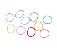 CALLARON 100piezas Coletero Pelo Para Gomas Elásticas Pelo Coleteros Sencillos Para Pequeños Perfectos Para Jugar El Parque