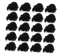 CALLARON 100piezas Redes Invisibles Cabello Negras Redes Para Moños Redecilla De Malla Elástica Para Uso Profesional Peluquería y Ballet