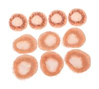 CALLARON 10piezas Moño De Ballet Fundas De Moño Elásticas y Reutilizables Invisibles Para Danzar Enfermeras y Accesorios Cabello