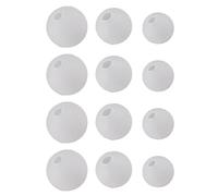 CALLARON 12 Piezas Molde para Resina Epoxi en Forma de Bola de Silicona, Mini, Fácil de Limpiar y Antiadherente, para Joyería y Manualidades Diy, para Resin-making y Trabajos Artesanales
