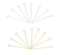 CALLARON 1200 Alfileres de Ojo de Hierro para Manualidades Conexión Segura y Resistencia al Doblado y Desvanecimiento, Accesorios para Hacer Collares y Pulseras en Varios Colores