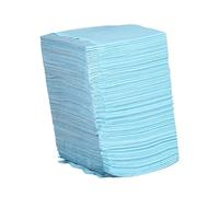 CALLARON 125 manteles desechables impermeables para tatuajes, absorbentes y limpios, para tatuadores, uso médico, manteles de papel azul para entornos profesionales