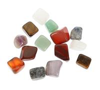 CALLARON 14Piezas Chakra Naturales De Resistente Al Desgaste Accesorios Para Yoga y Decoración Energética Estrés