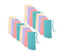 CALLARON 16 Piezas Bolsa De Malla Para Jabón Barra Funda Jabón Sólido Estuche Ducha Almacenamiento Baño Bolsa Jabones