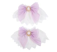 CALLARON 1par De Encaje Lazo Para Muñeca Accesorio De Moda Para Novias y Cosplay De Lolita Decoración Elegante Para Bodas y Eventos Temáticos