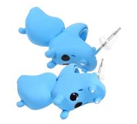 CALLARON 1par Pendientes Divertidos De Animales Diseño Creativo Aretes De Estudio Para Mujeres Para Cumpleaños Aniversarios y Fiestas