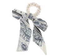 CALLARON 2 Juegos Banda Elástica el Cabello Pañuelo para Recoger el Pelo Coleteros para Mujer Fiesta o Uso Diario