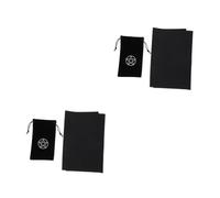 CALLARON 2 Juegos Bolsa de Almacenamiento para Tarot Pentáculo de Bolsa Mantel de Accesorios Mágicos para Lectura Tarot