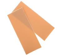 CALLARON 2 Piezas Adhesivos antidesgaste en la protector de pegatinas almohadillas para de zapatos empuñaduras de zapatos en la inferior DE POLIVINILO Beige