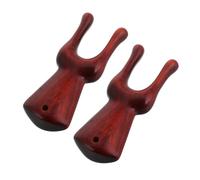 CALLARON 2 Piezas De Masajeador De Acupuntura De Madera De Mano, Varita Gua Sha Para Nariz Y Rostro, Herramienta Manual Para Oficina, Hogar, Viajes.