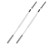 CALLARON 2 Piezas Lápiz de Cejas Doble Punta con Cepillo Resistente al Agua y Maquillaje Duradero Gris Natural y Marrón Perfilador Fácil de Usar para Cejas Naturales